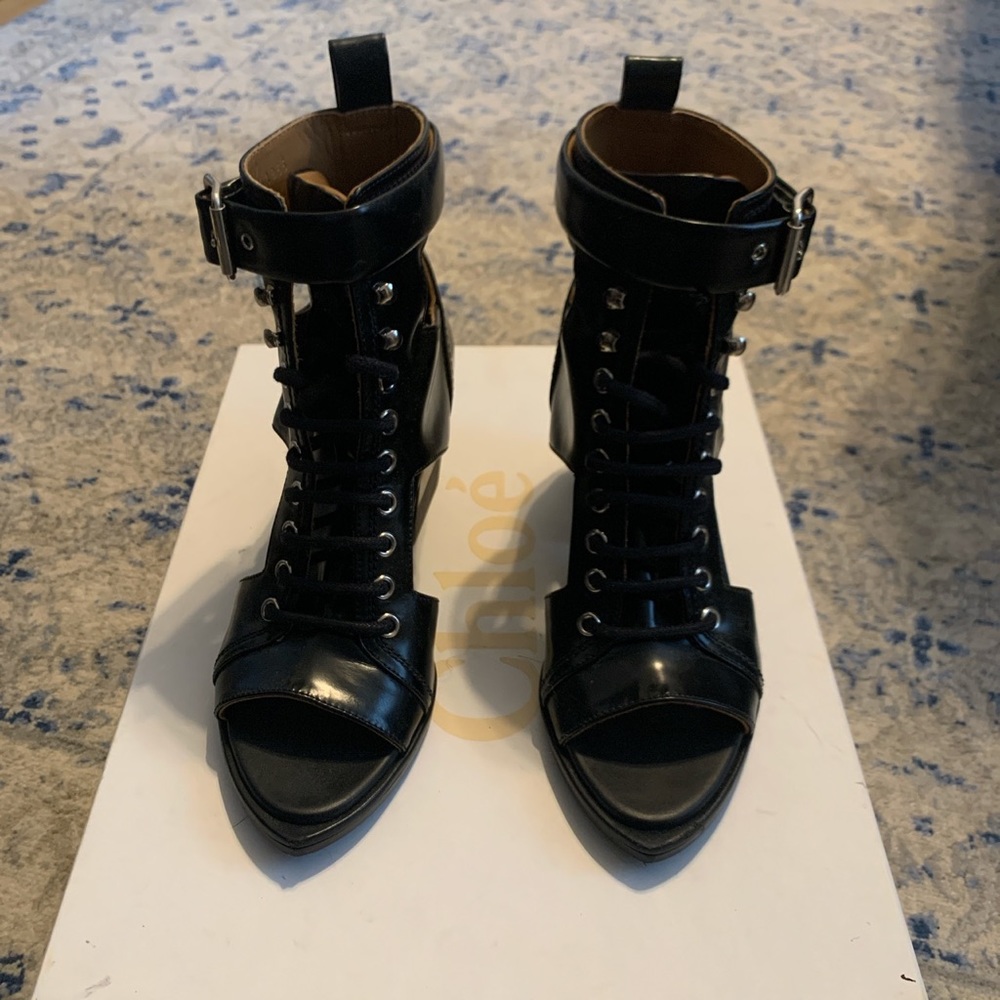 Chloe Rylee Open Toe Boot - Picture 3 of 3